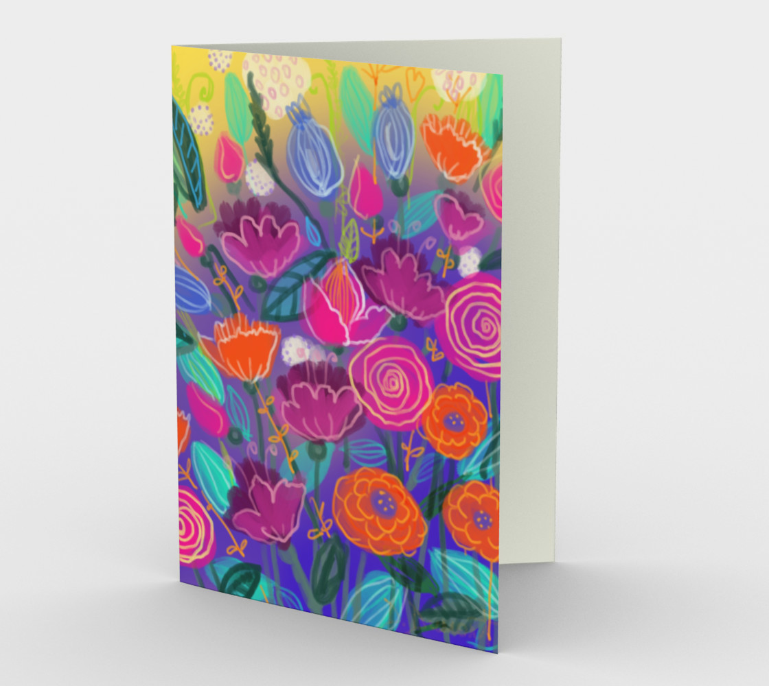 Aperçu de Carte Floral 2 #1