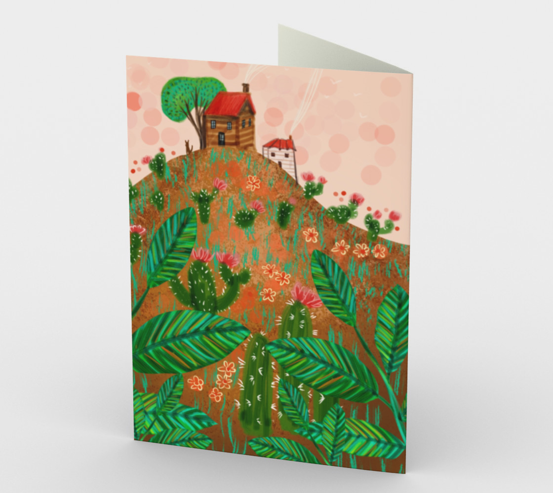 Aperçu de Carte Au pays des cactus #2