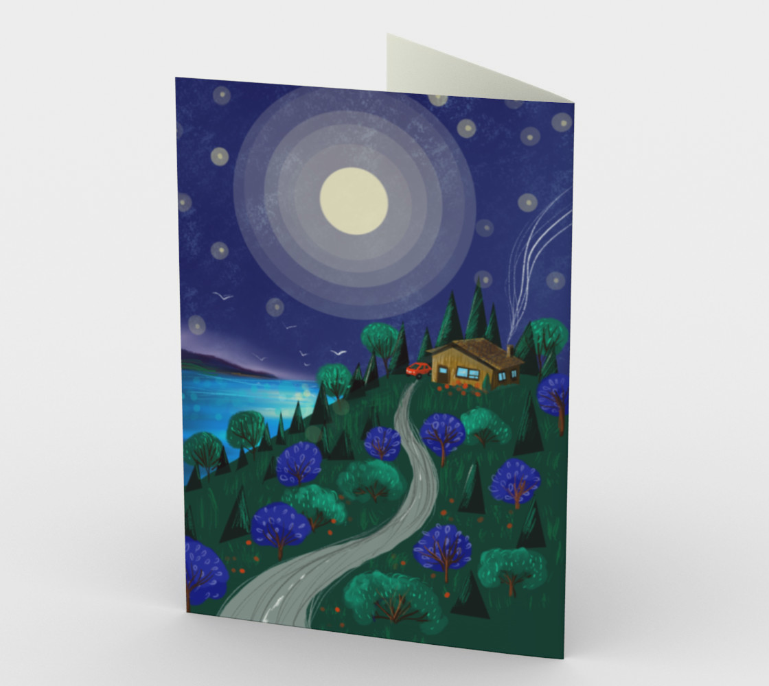 Carte Le chalet sous la lune preview #2