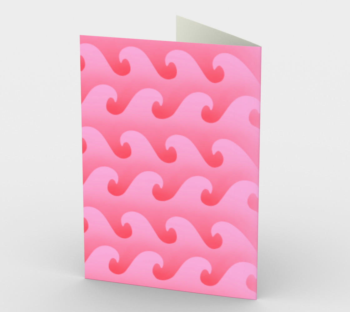 Stormy Pink Waves preview #2