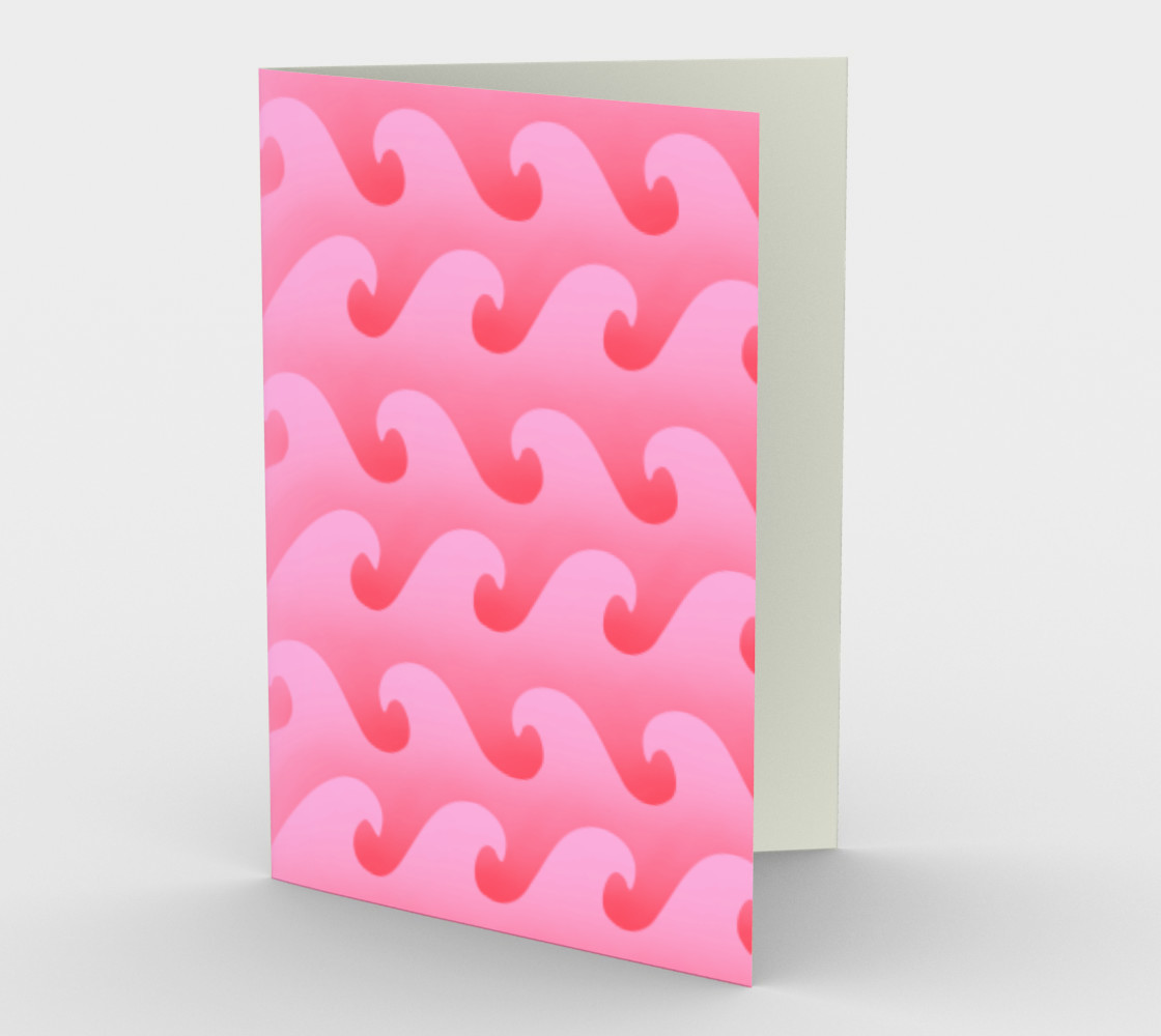 Stormy Pink Waves preview #1
