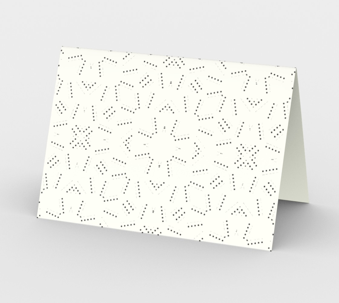 Aperçu de Geometric Dotted Pattern Stationery #2