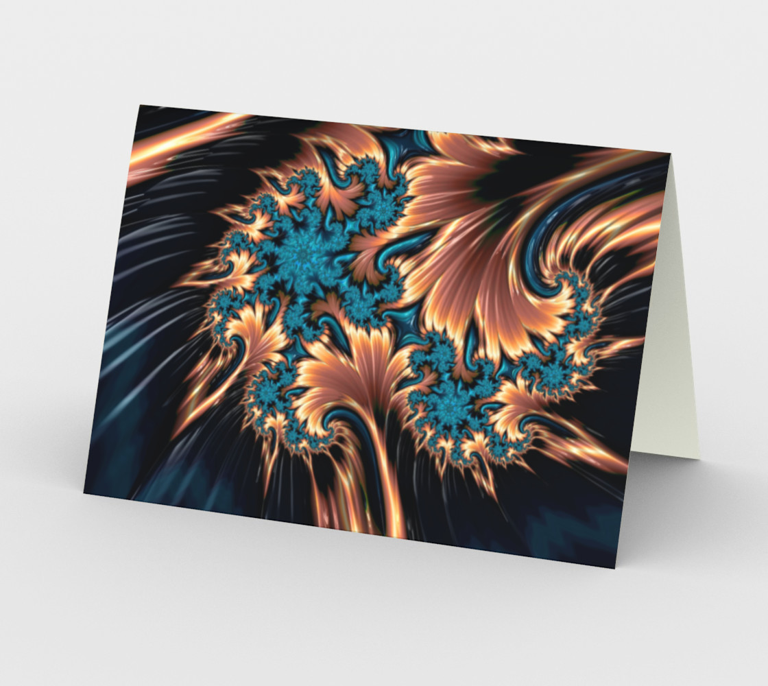 Fire of Ice Greeting Card preview #2
