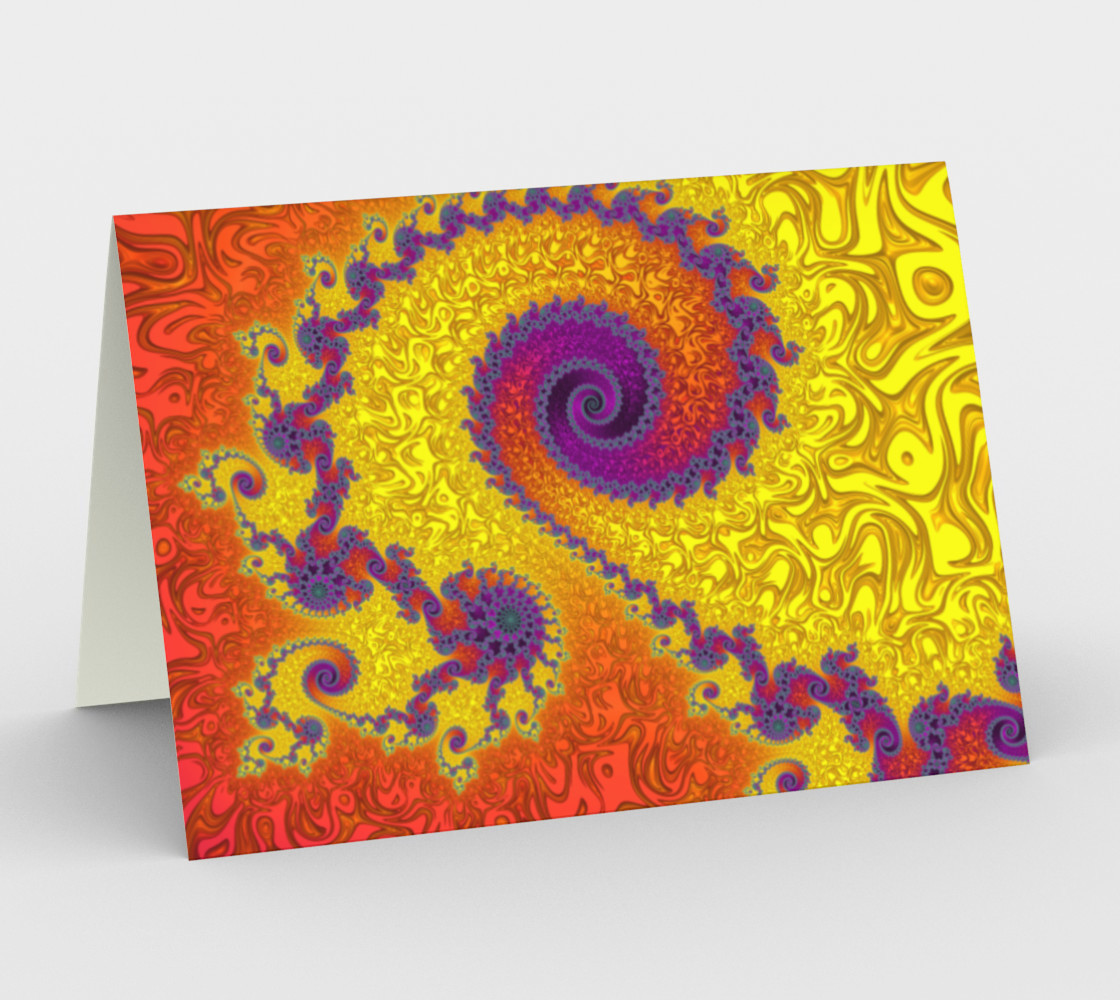 Royal Hippy Greeting Card preview #1