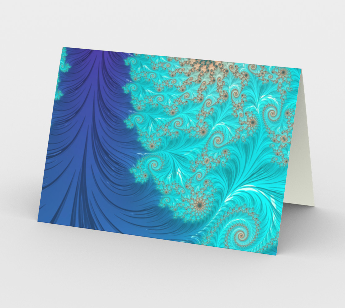 Feather Pillar Greeting Card preview #2