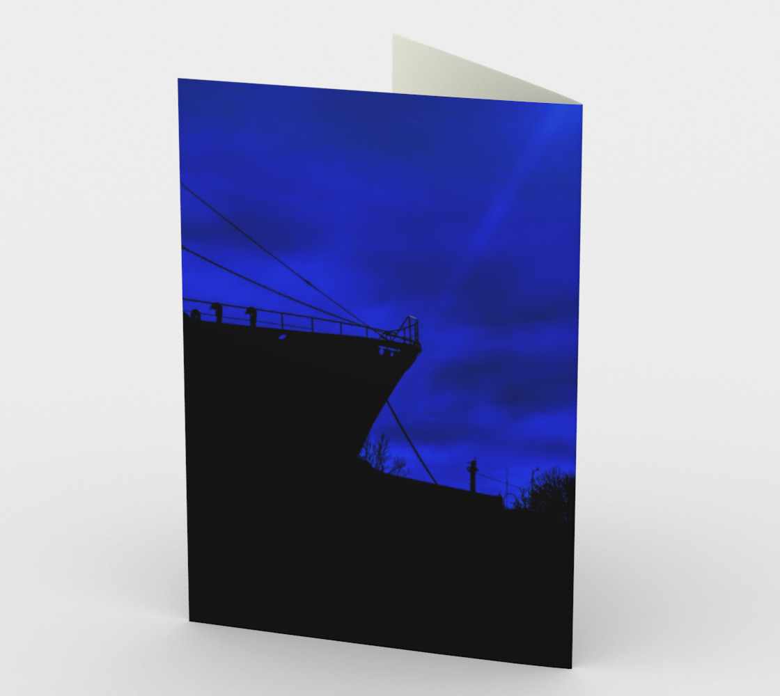 Aperçu de Silhouette Scene at Dock, Buenos Aires, Argentina Stationery #2