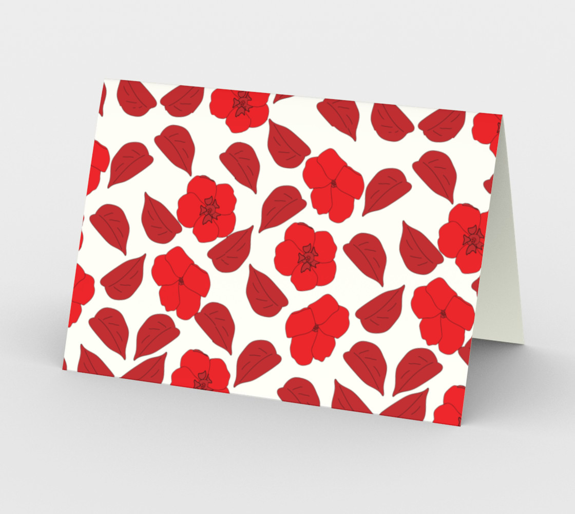 Red flowers preview #2