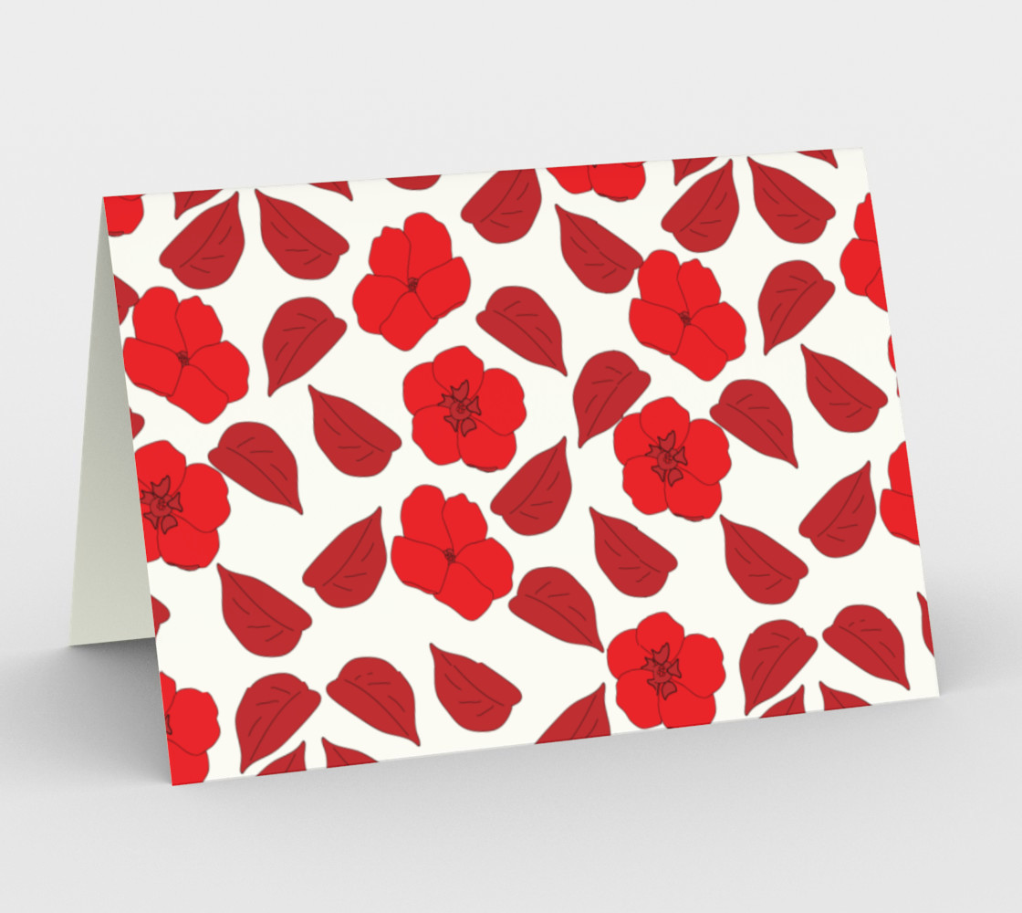 Red flowers preview #1