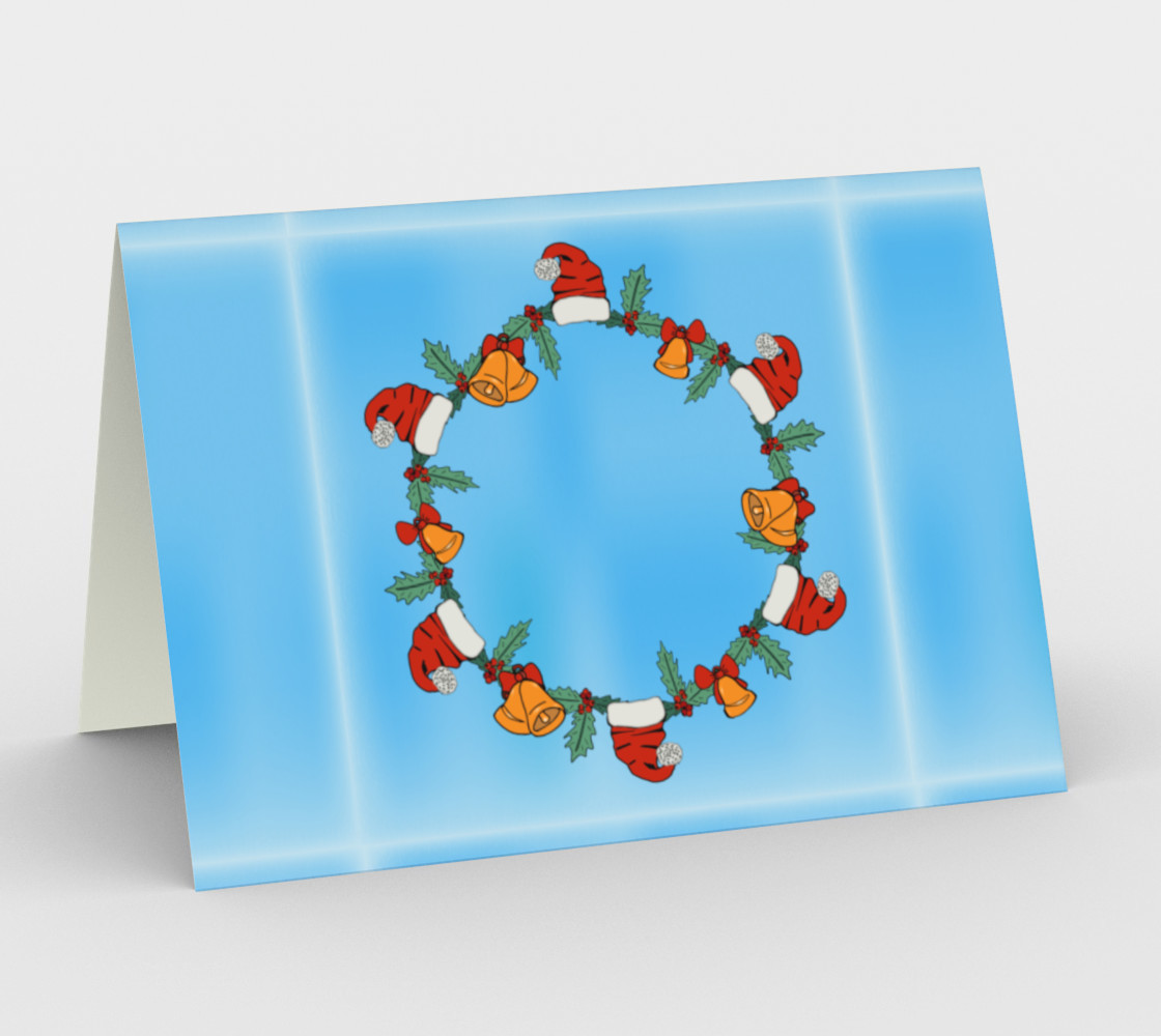 Frozen window and christmas wreath preview #1