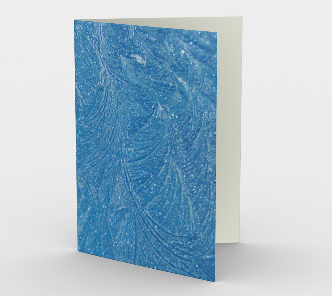 Aperçu 3D de Frost Feathers in Blue