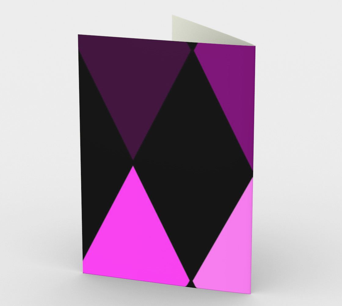 Purple Fade Harlequin Circus Diamonds preview #2