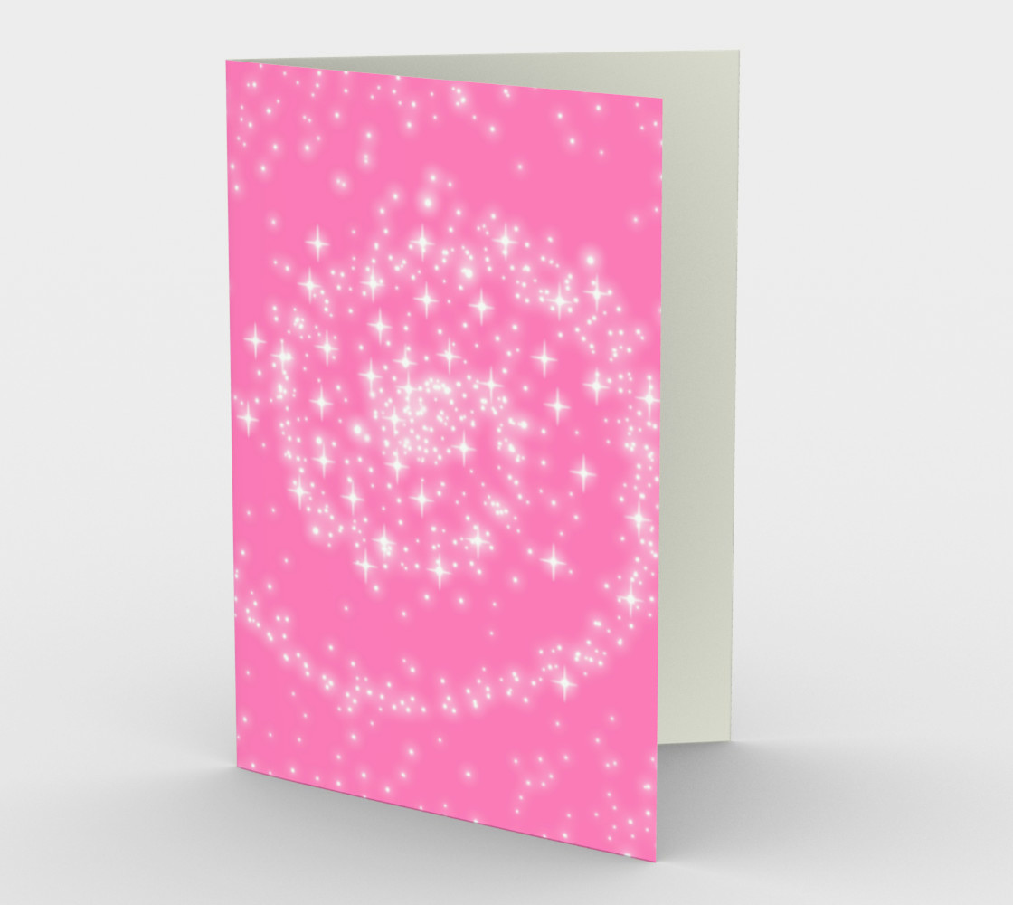 Aperçu de Pink Spiral Sparkles #1