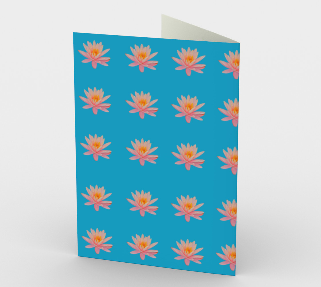 Water Lily in Blue preview #2
