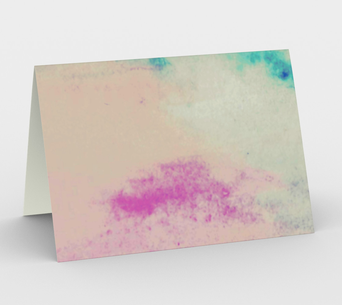 Washed in Pink and Blue Card preview #1