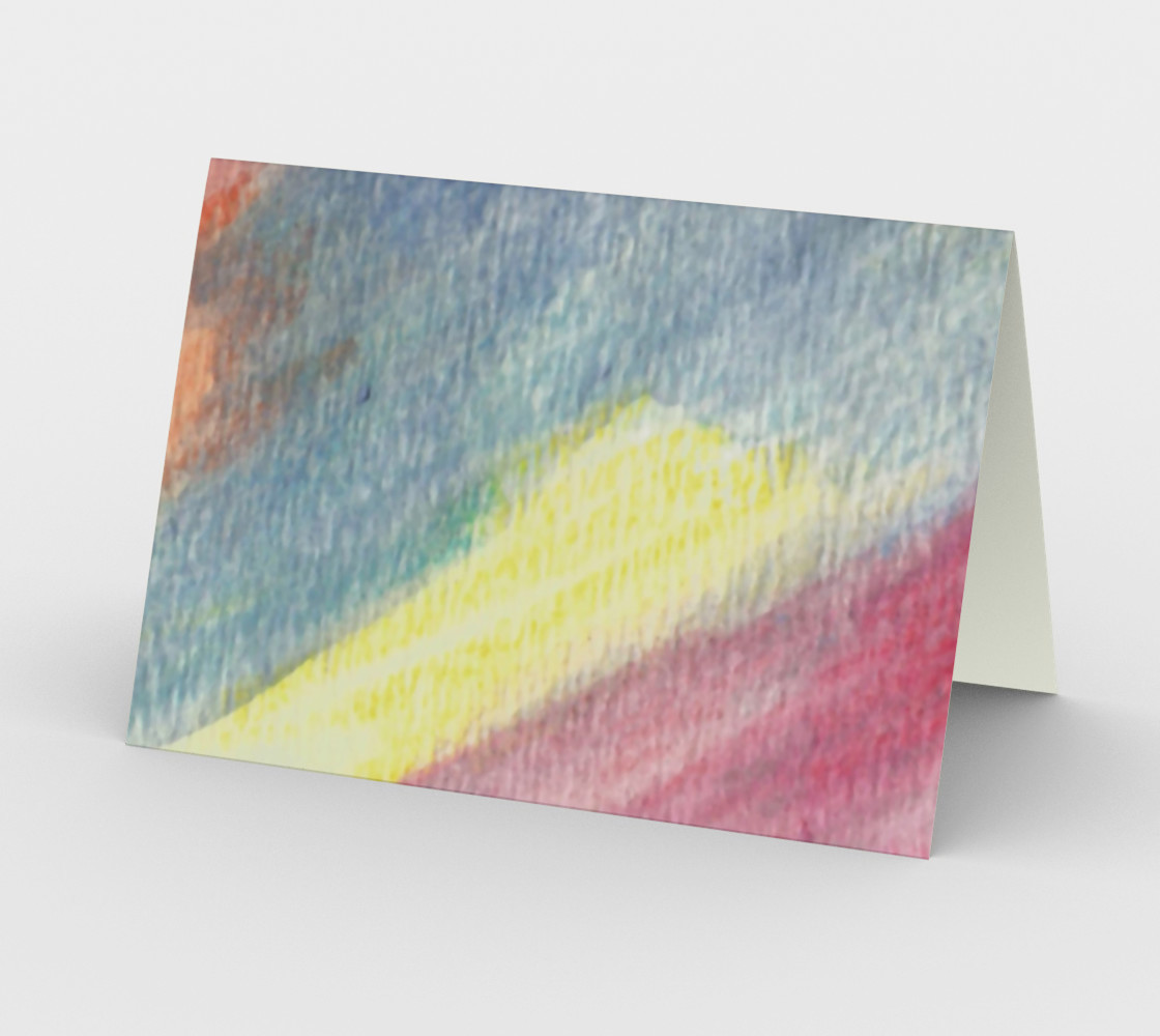 Rainbow Song Card preview #2