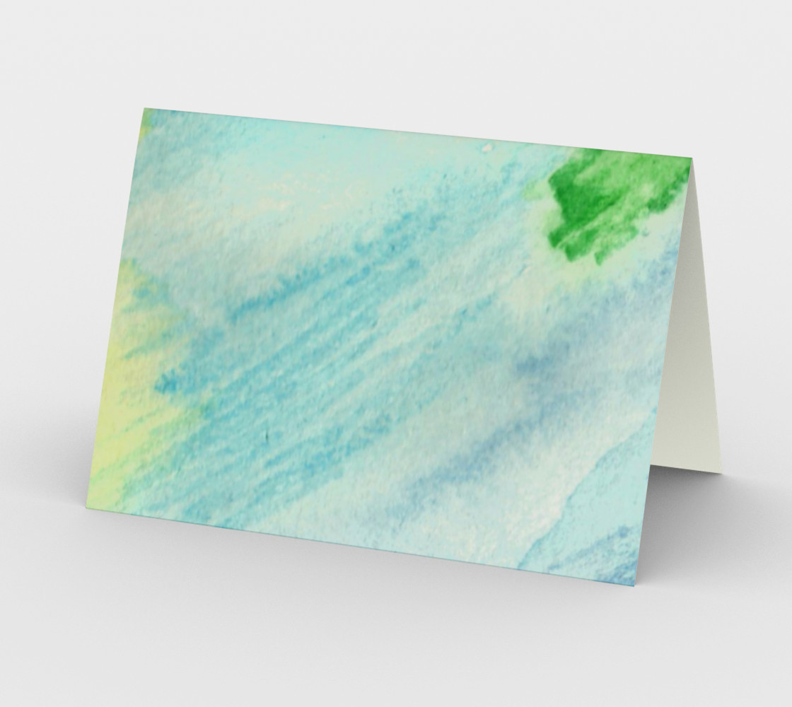 Ocean Rainbow Card preview #2
