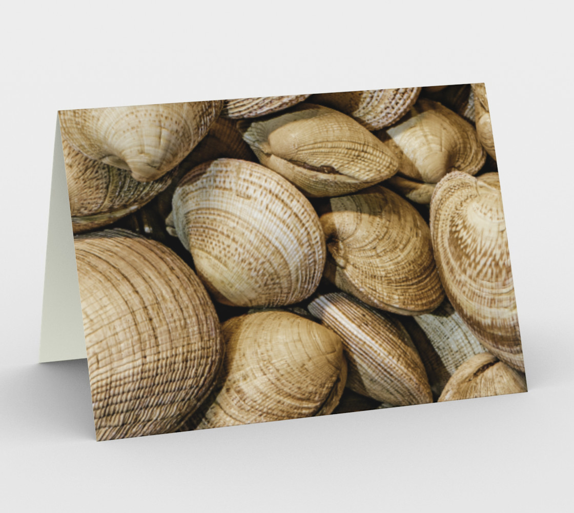 Aperçu 3D de Shellfishs Photo Print Pattern Stationery