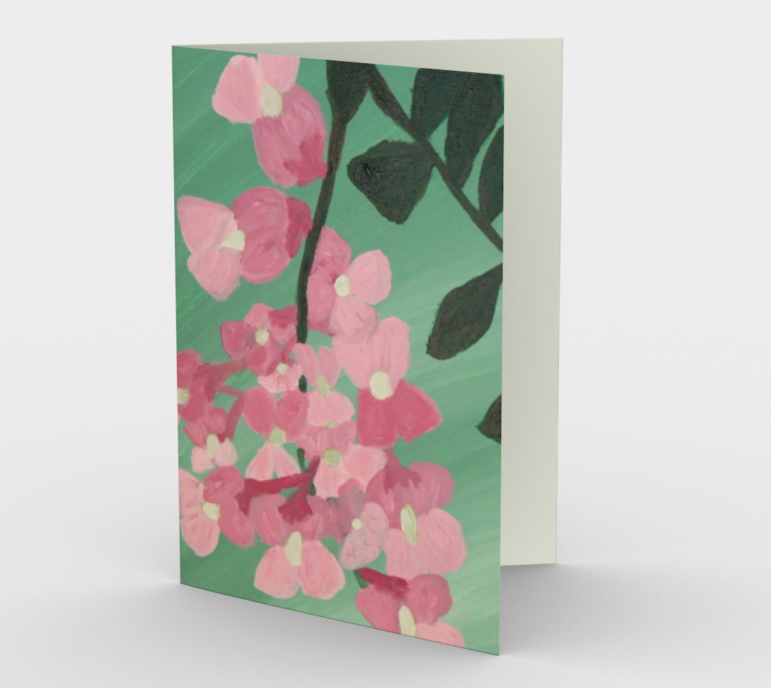 Pink Robinia Card preview #1