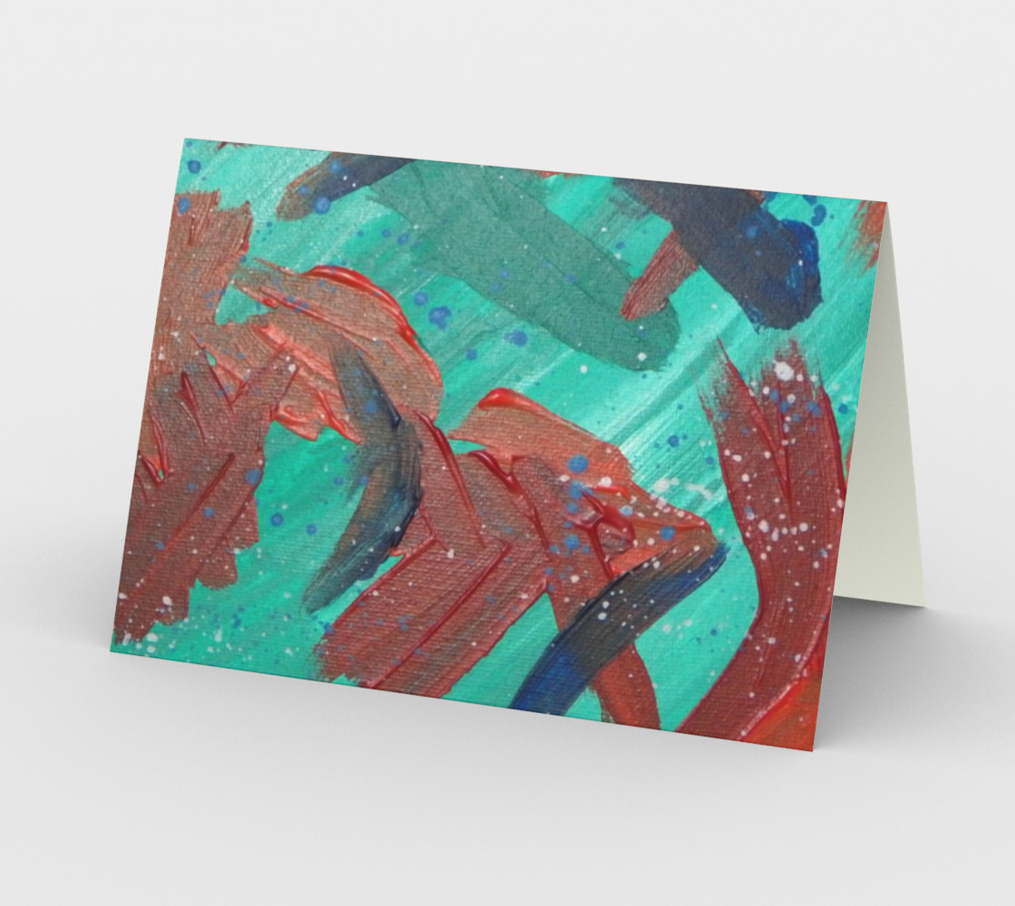 Abstraction in Colour Card preview #2