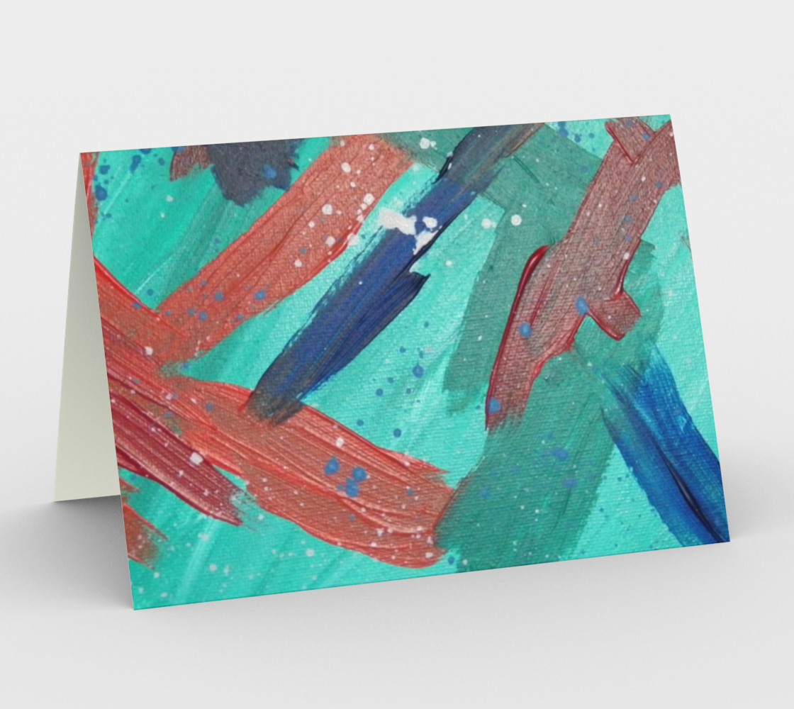 Abstraction in Colour Card preview #1