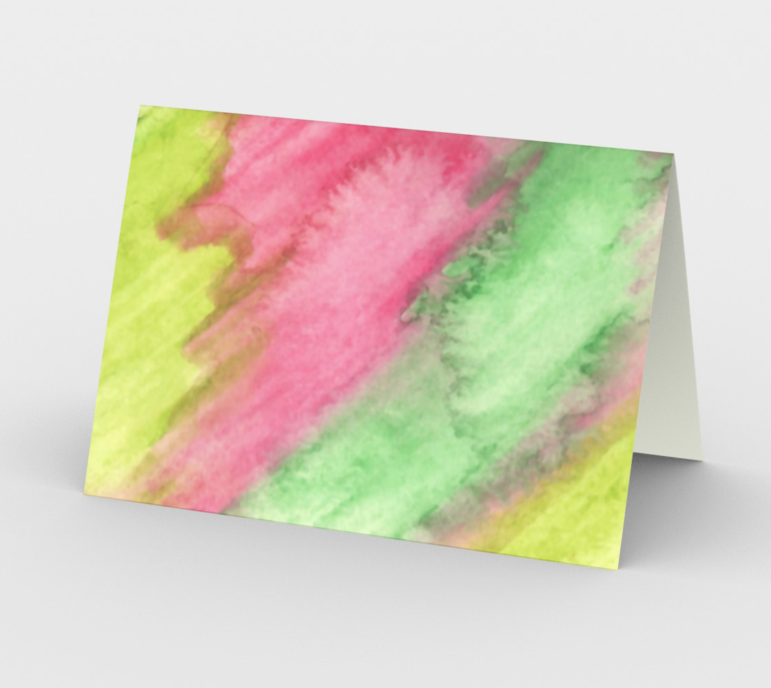 Floral Stained Glass Card preview #2