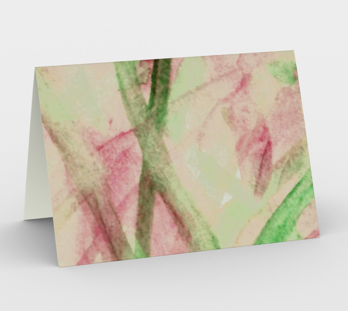 Noel Stained Glass Card preview #1