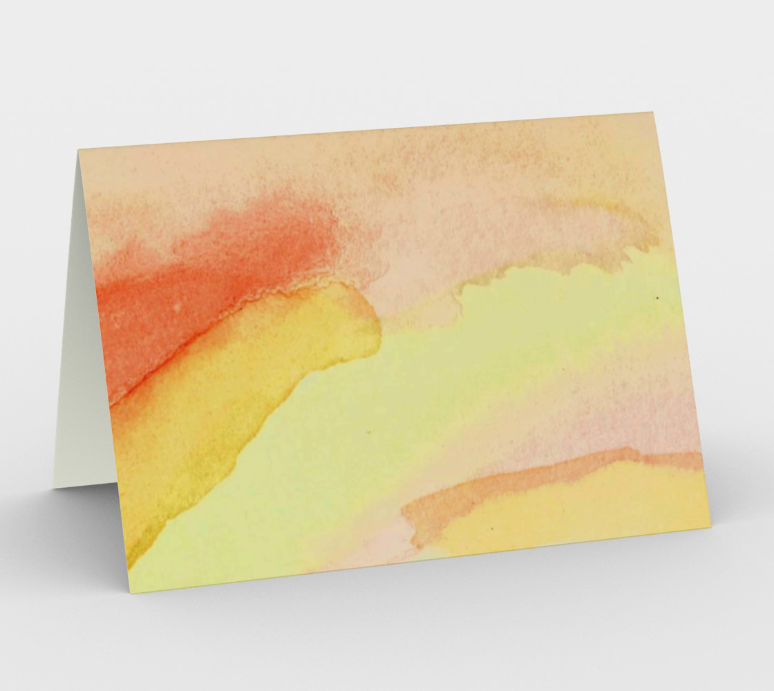 Sunburst Stained Glass Card preview #1