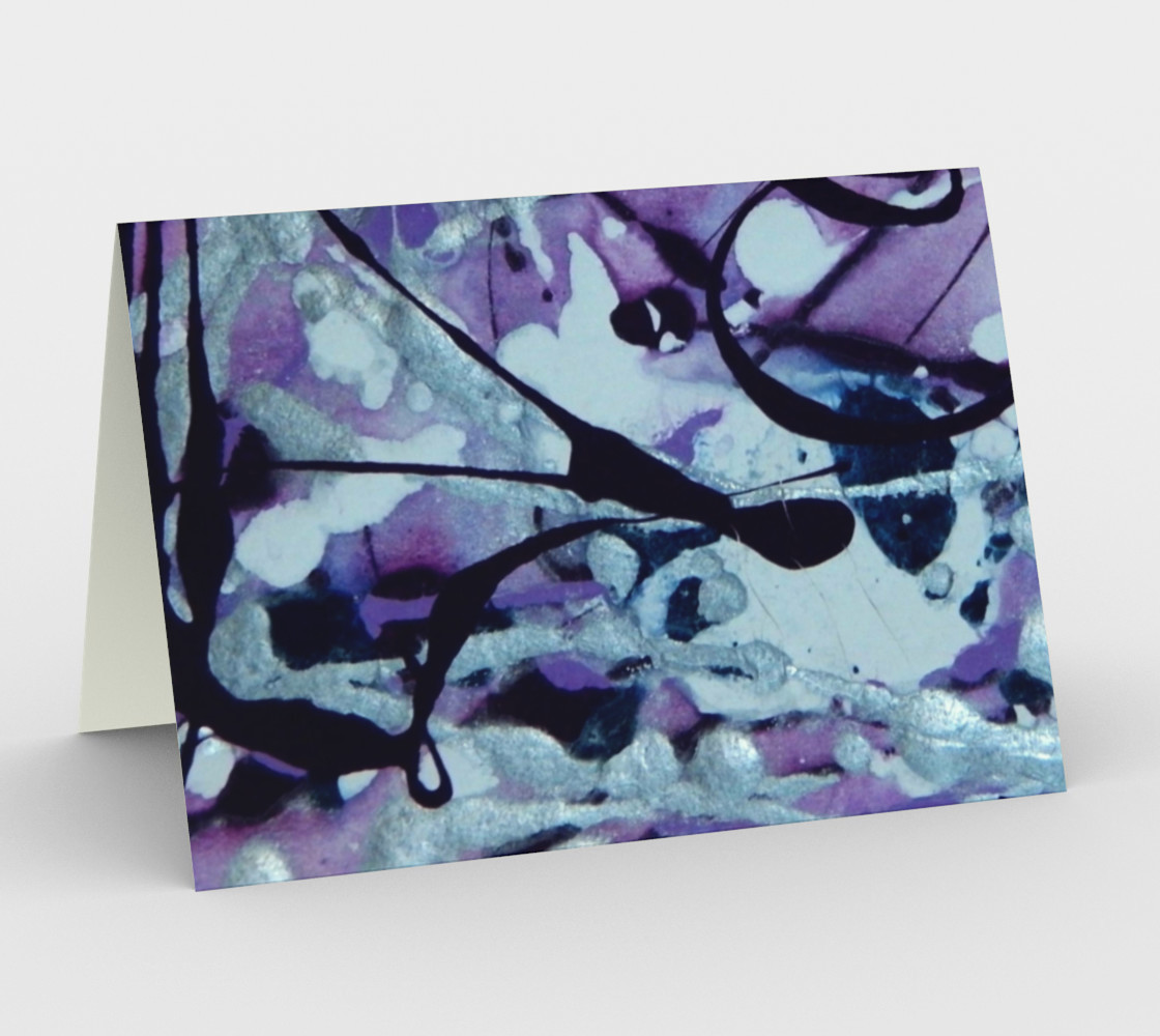 Whimsical Skyscape Card preview #1