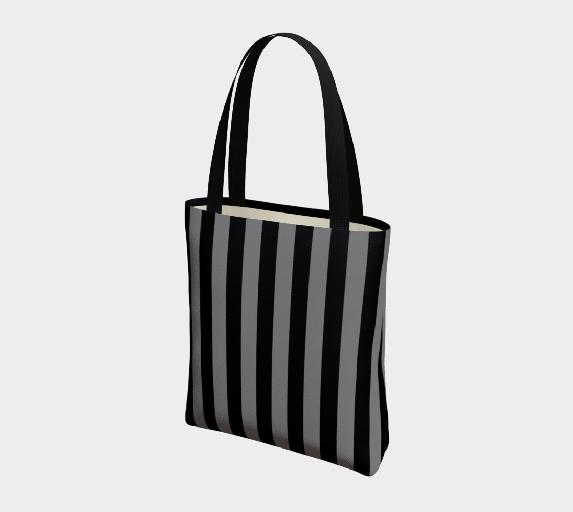 Black and Medium Grey Stripes preview #3