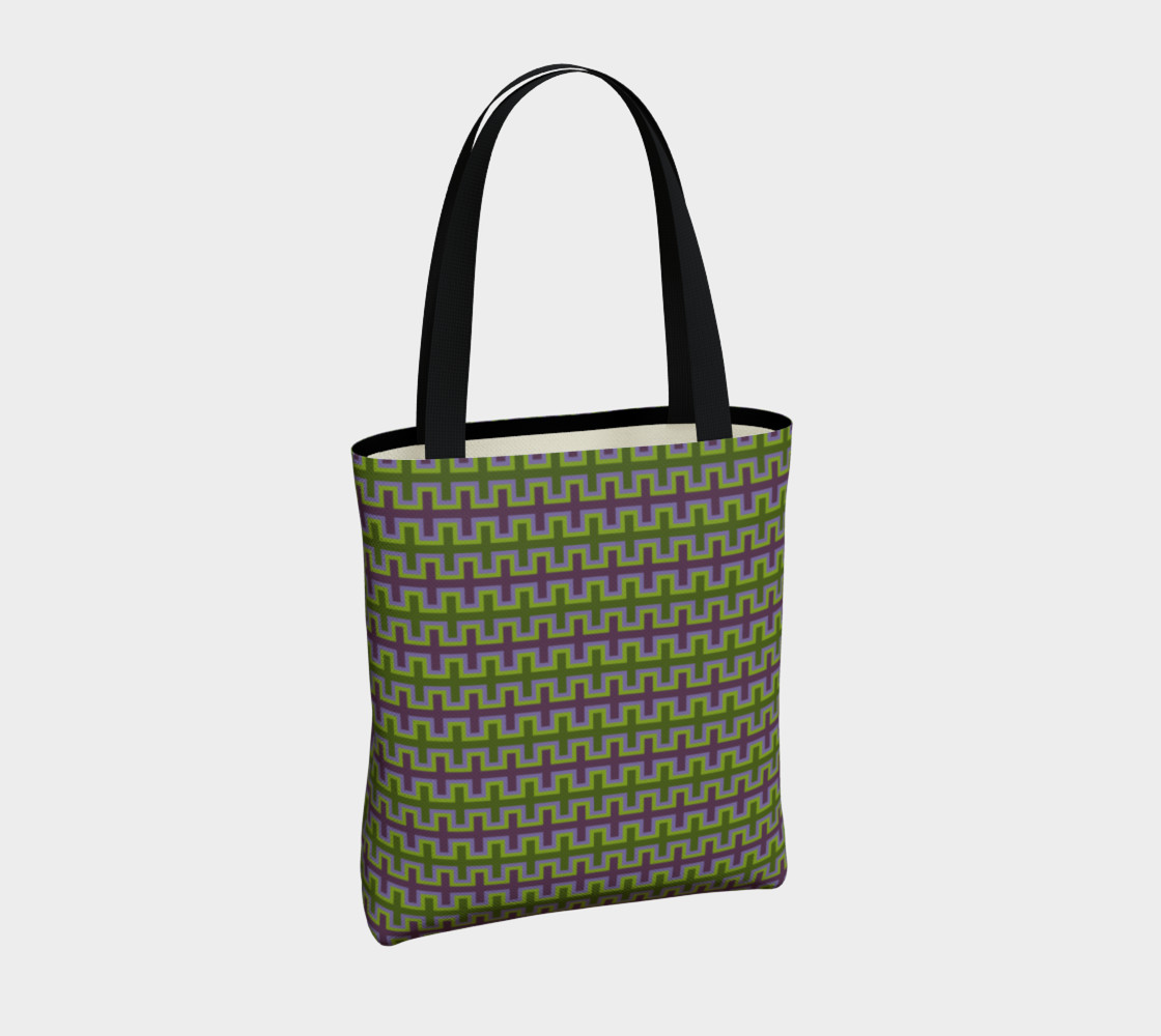 Aperçu de Purple and Green Southwest Blanket #4