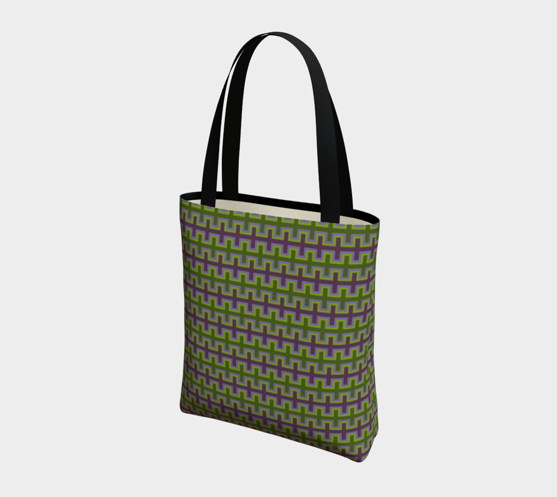 Aperçu de Purple and Green Southwest Blanket #3