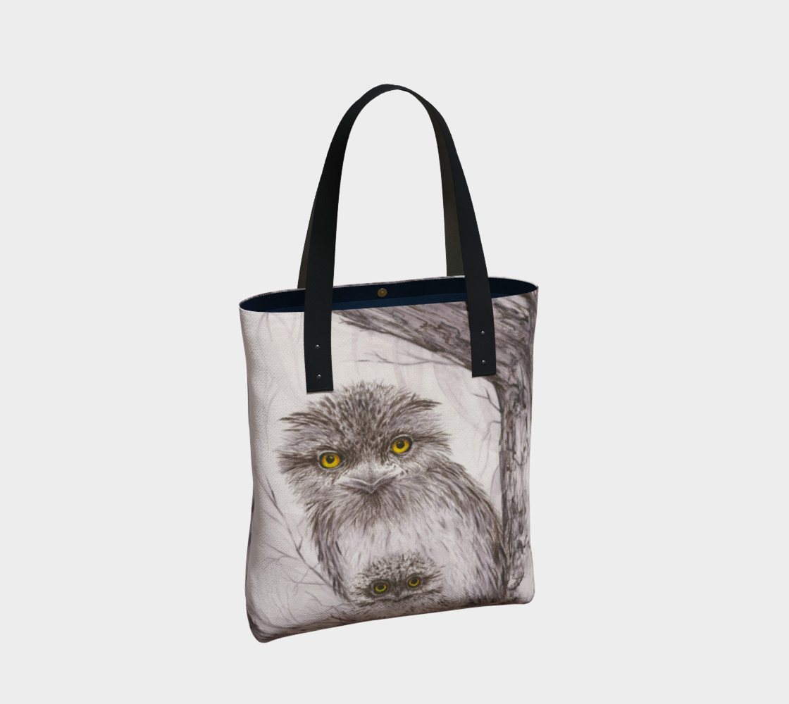Tawny Frogmouth Mum'n'Bub Tote preview #2