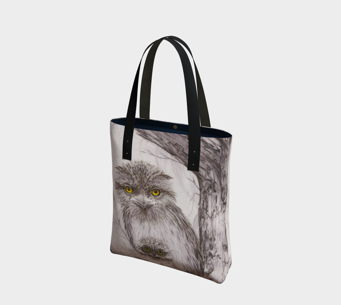 Tawny Frogmouth Mum'n'Bub Tote preview #1