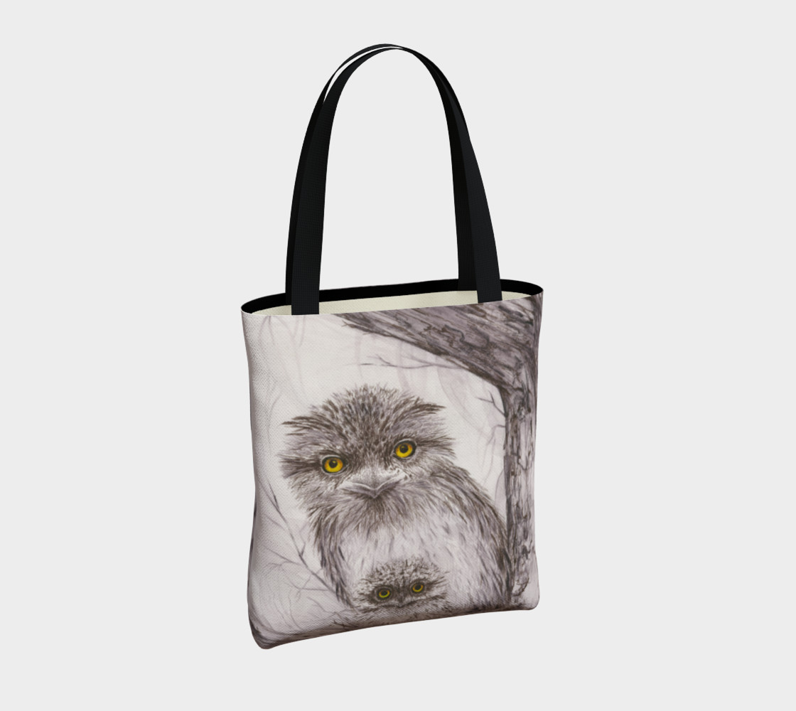 Tawny Frogmouth Mum'n'Bub Tote preview #4