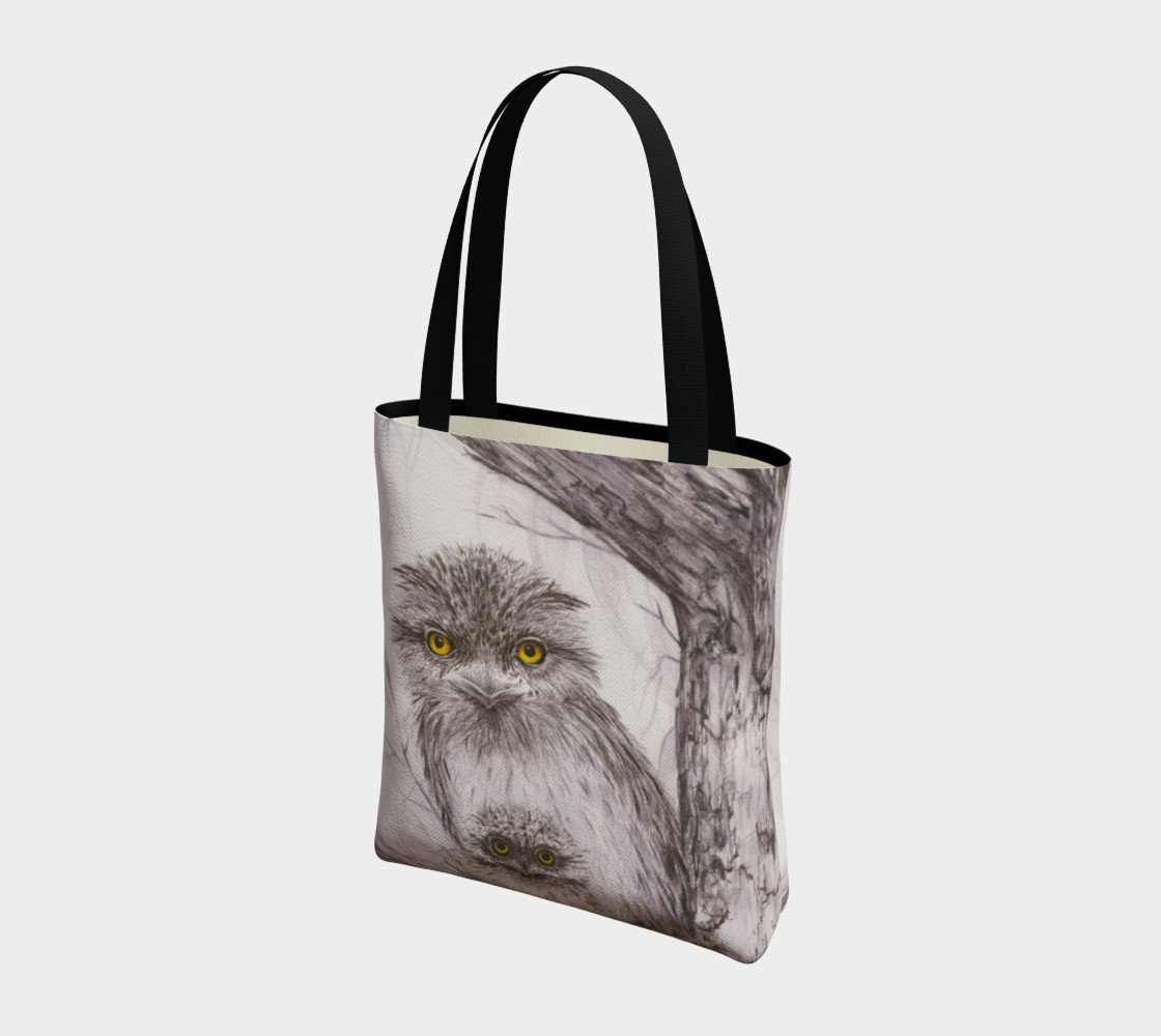 Tawny Frogmouth Mum'n'Bub Tote preview #3