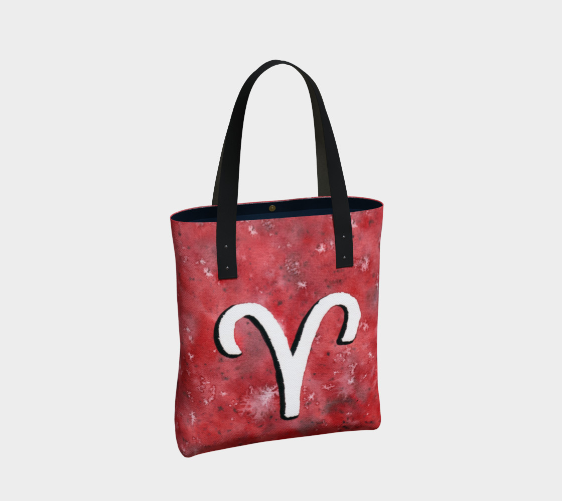 Aries astrological sign Tote Bag preview #2