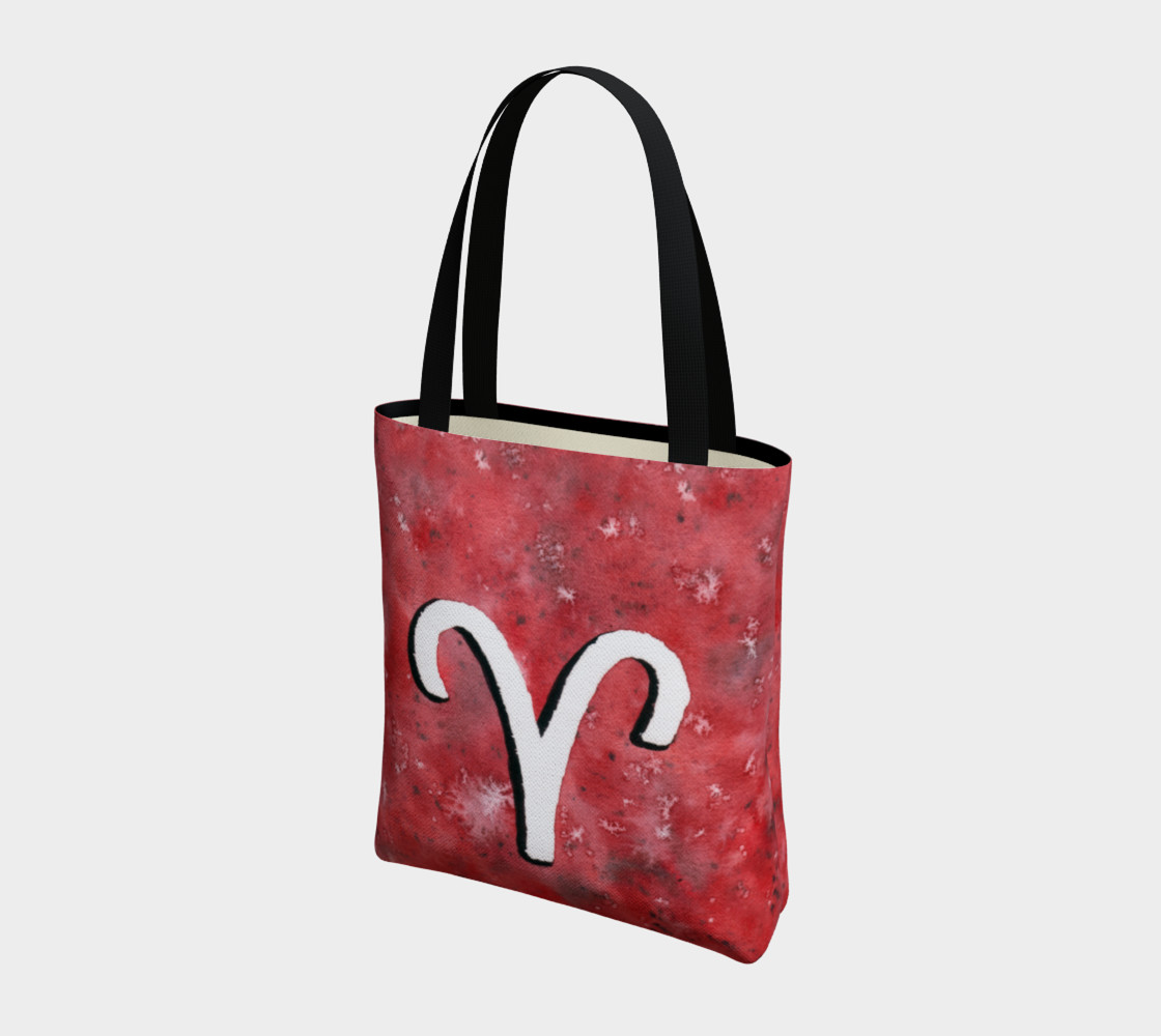 Aries astrological sign Tote Bag thumbnail #4