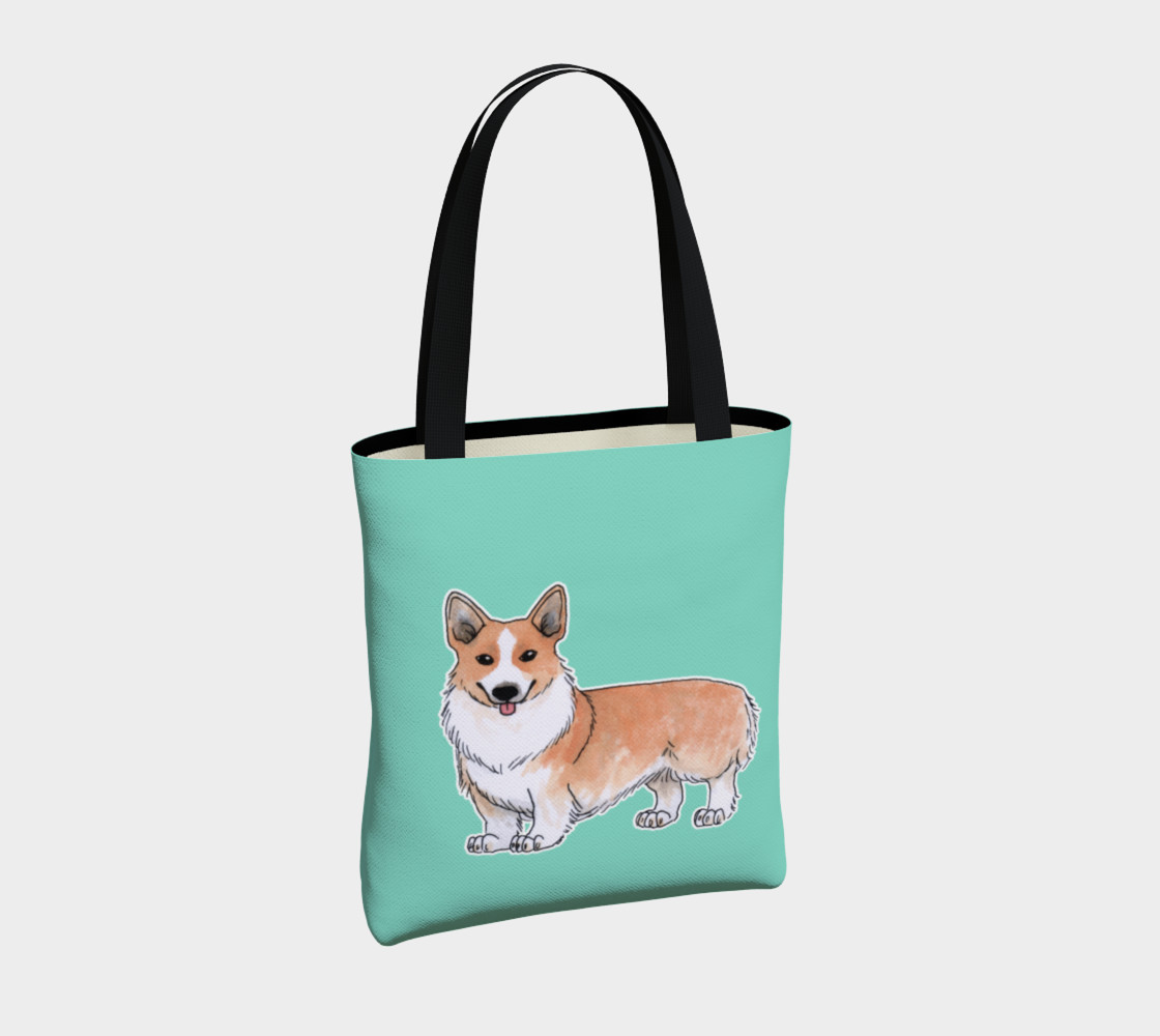 Welsh corgi dog Tote Bag preview #4