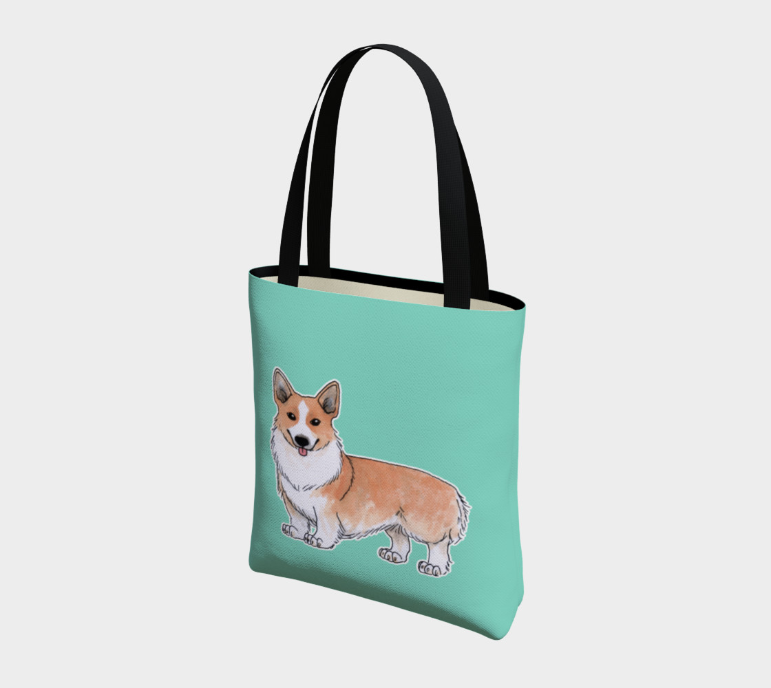 Welsh corgi dog Tote Bag preview #3