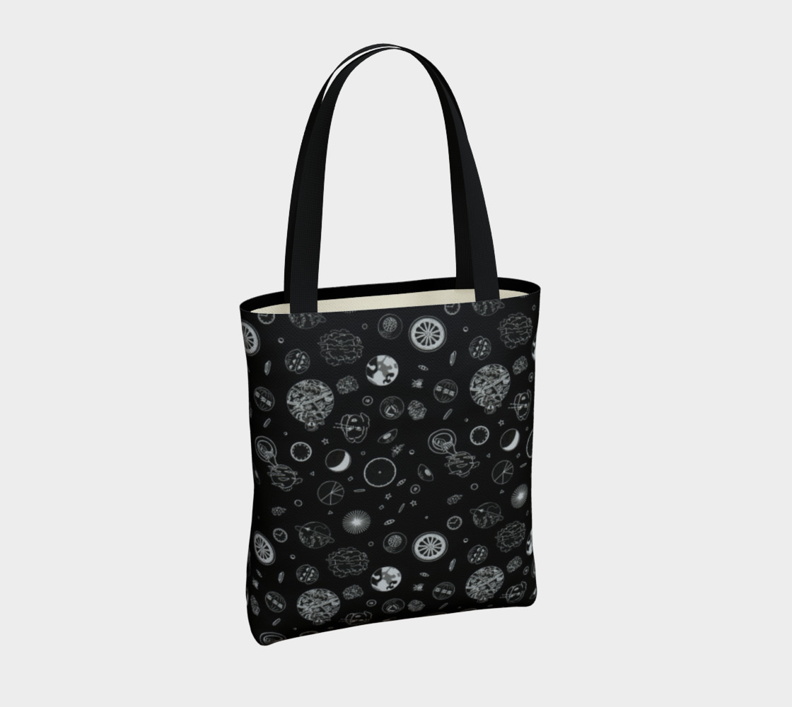 Out There Canvas Tote Bag preview #4