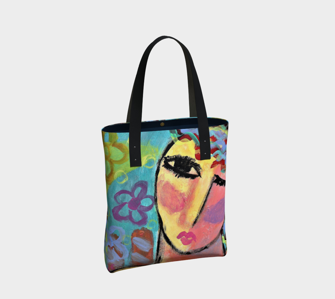 Original Abstract Art Tote Bag preview #2