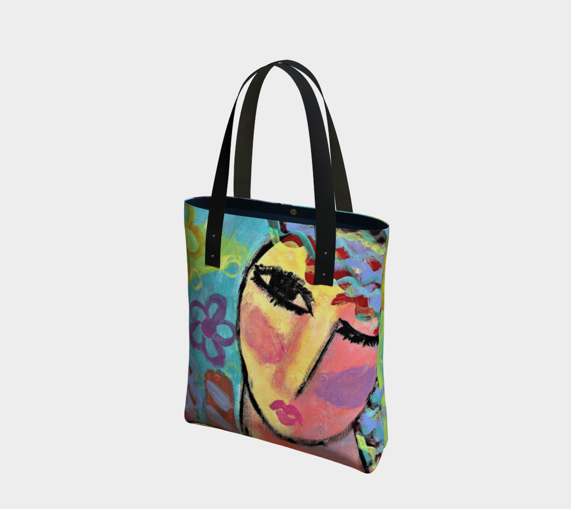 Original Abstract Art Tote Bag preview #1