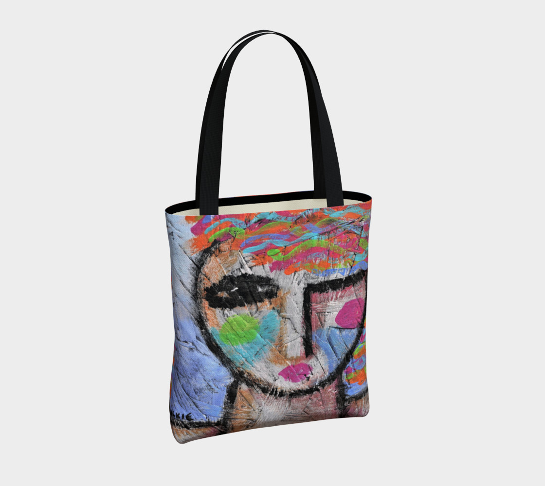 Aperçu de Abstract Woman Shoulder Bag #4