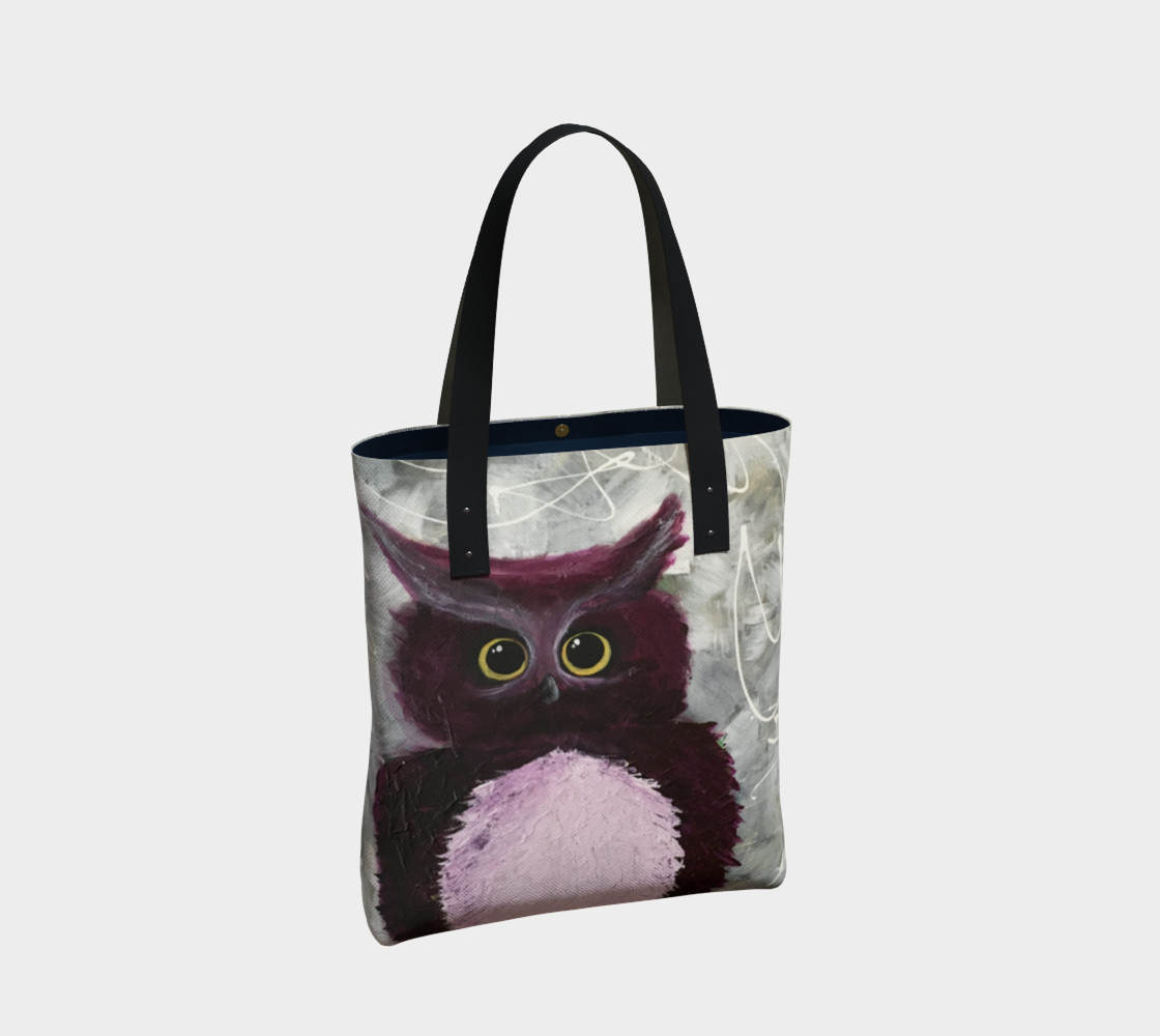 Mulberry Owl Tote Bag preview #2