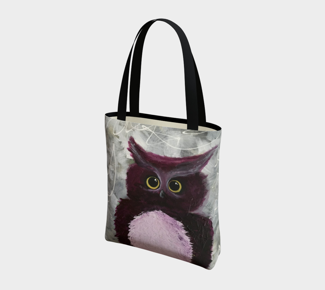 Mulberry Owl Tote Bag thumbnail #4