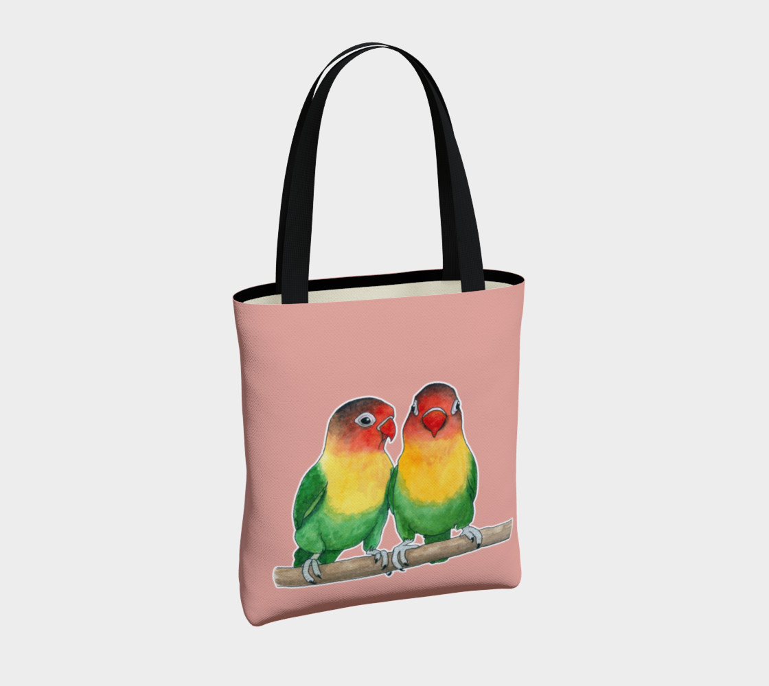 Fischer's lovebirds Tote Bag preview #4