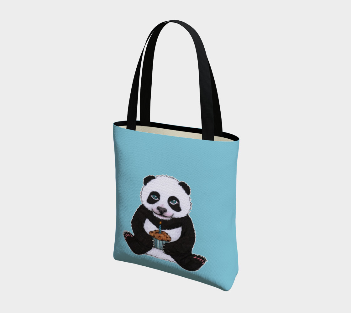 Baby panda's birthday Tote Bag thumbnail #4