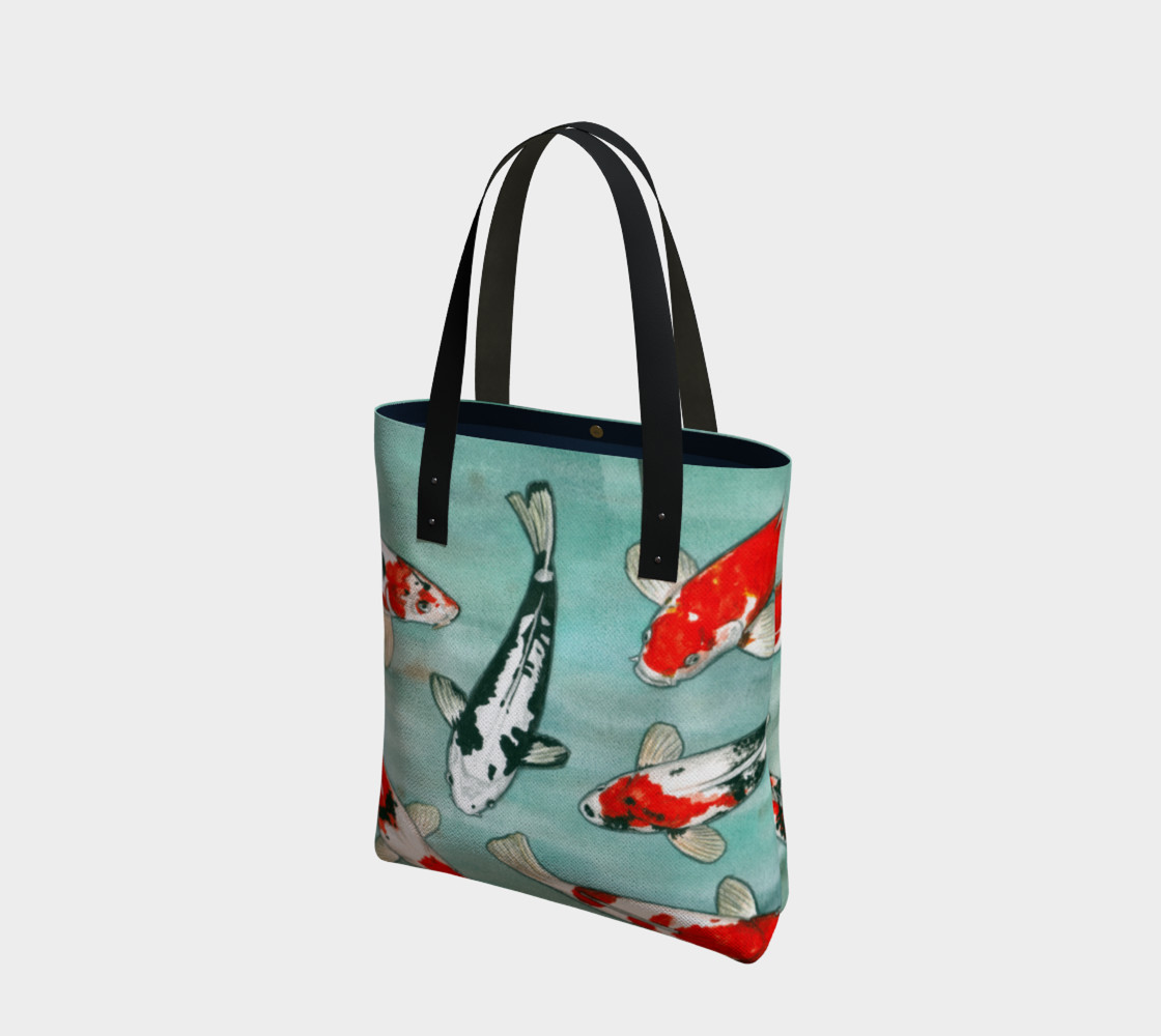 Le ballet des carpes koï Tote Bag preview #1