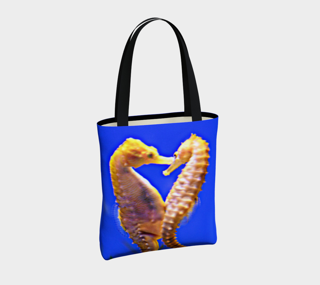 Dancing Seahorses Tote preview #4