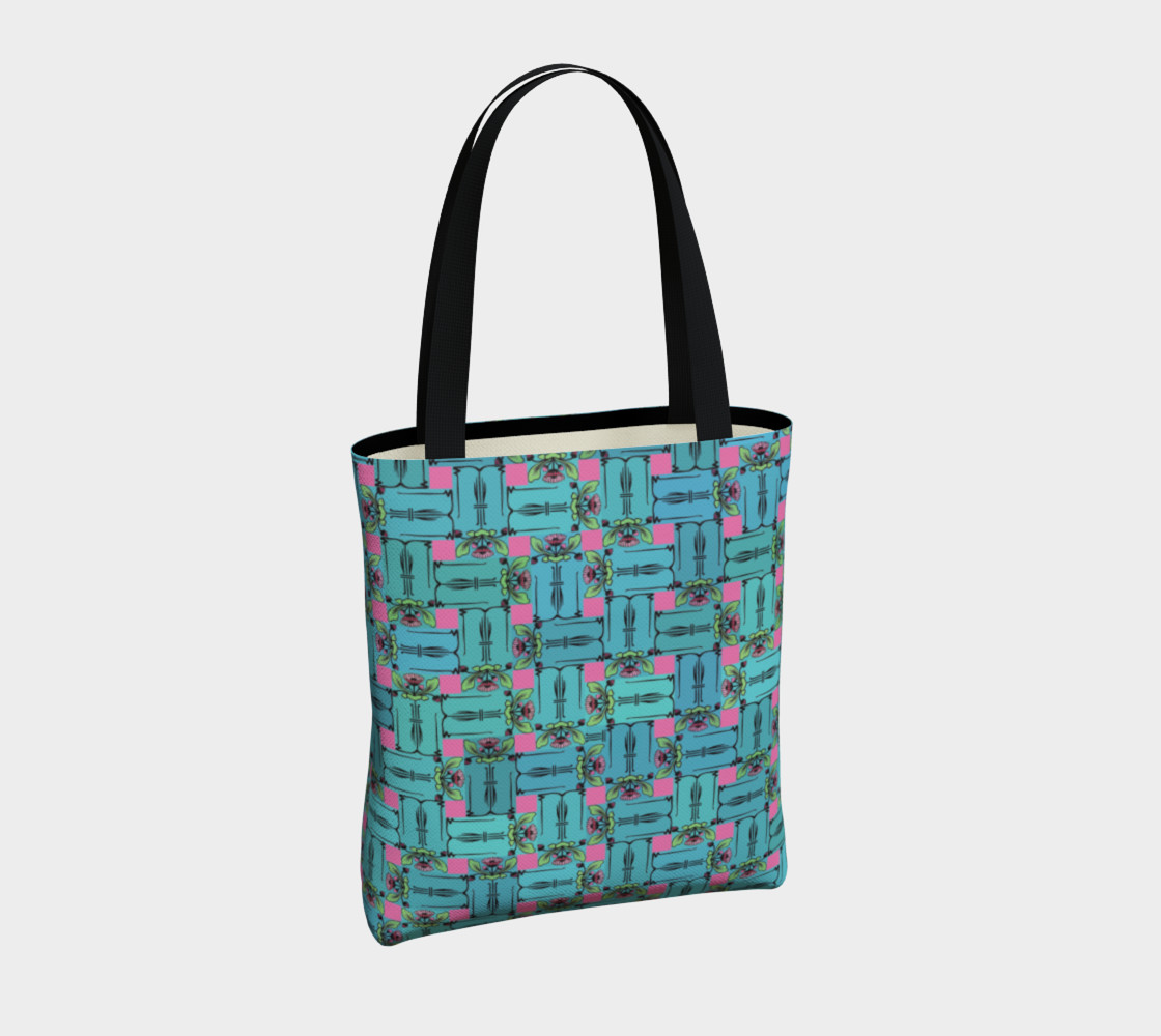 Charming Weave Tote Bag preview #4